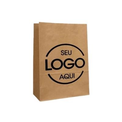 Saco Kraft Delivery Personalizado