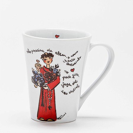 Caneca Santo Antonio - Linha Santeiro