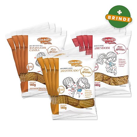 Combo Biscoitos c/ 12 unidades