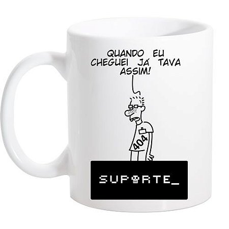 Caneca Branca Estagiário