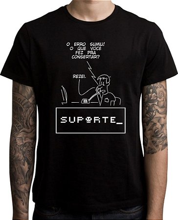 Camiseta O erro sumiu