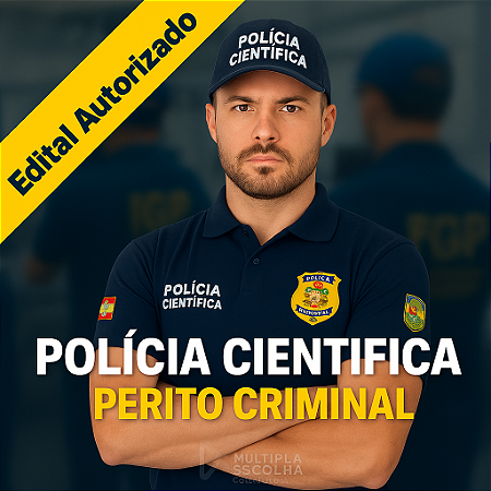 CURSO ONLINE IGP/POLICIA CIÊNTIFICA SC - PERITO CRIMINAL ANUAL  - Com Pós-Edital Incluso!