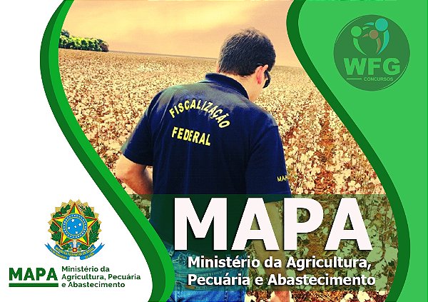 CURSO ONLINE MAPA 2024 -  AGENTE DE ATIVIDADES AGROPECUÁRIAS - NÍVEL MÉDIO (( EDITAL CONFIRMADO ))
