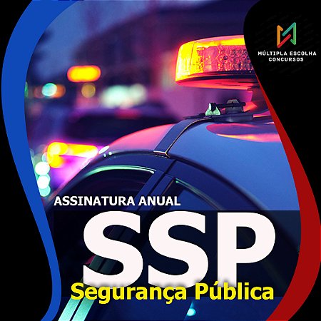 CURSO ONLINE ASSINATURA ANUAL SSP - SEGURANÇA PÚBLICA! ( Todos os cursos na área de Segurança Liberados)