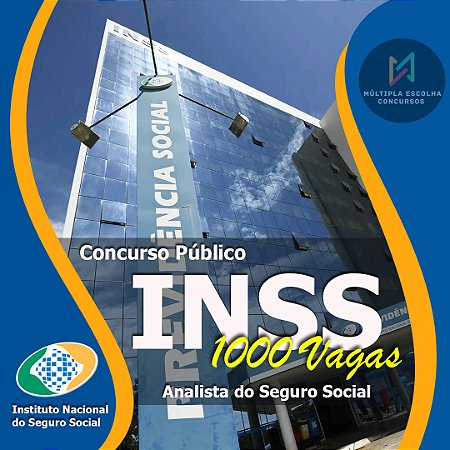 CURSO ONLINE  INSS 2025 - ANALISTA DO SEGURO SOCIAL ** SERVIÇO SOCIAL  ** - Edital Autorizado 1000 Vagas.