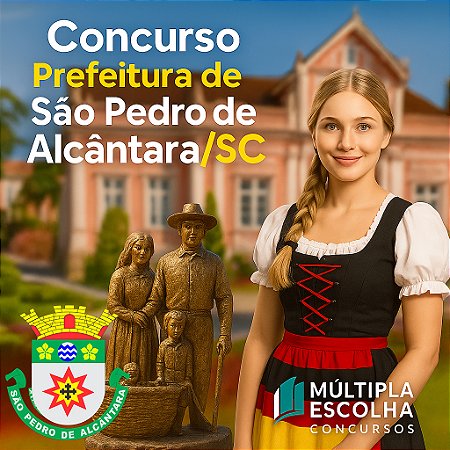 Curso Online Pref. São Pedro de Alcântara/SC Efetivos ** Assistente Social Educacional ** Nível Superior