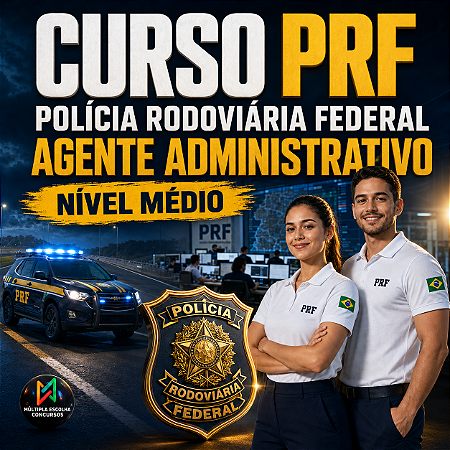PRF 2026 - Agente Administrativo (Nível Médio)