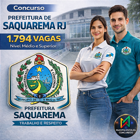 CURSO ONLINE PRÉ E PÓS-EDITAL - PREFEITURA DE SAQUAREMA RJ ** AGENTE DE TRÂNSITO / GUARDA MUNICIPAL**
