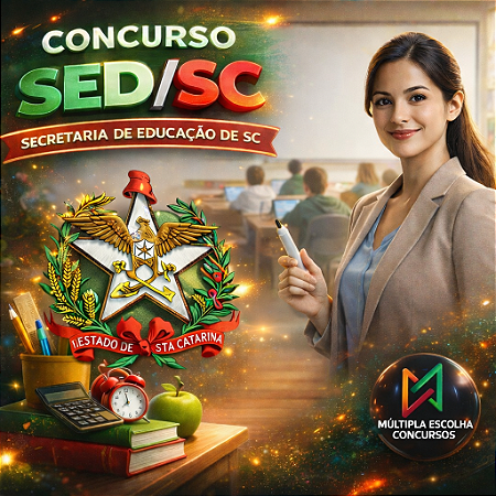 CURSO ONLINE PRÉ-EDITAL SED/SC 2026 ** PROFESSOR DE QUÍMICA ** Nível Superior