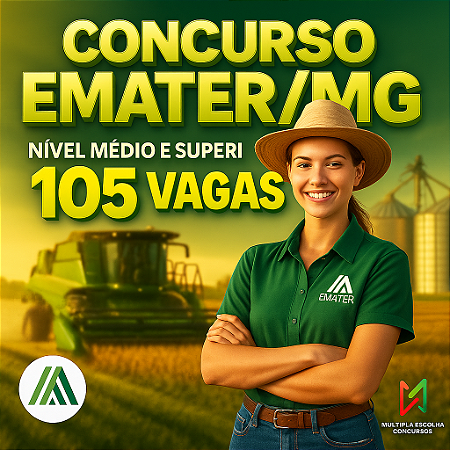 CURSO ONLINE PRÉ E PÓS-EDITAL EMATER/MG 2026 - PSICÓLOGO - Nível Superior