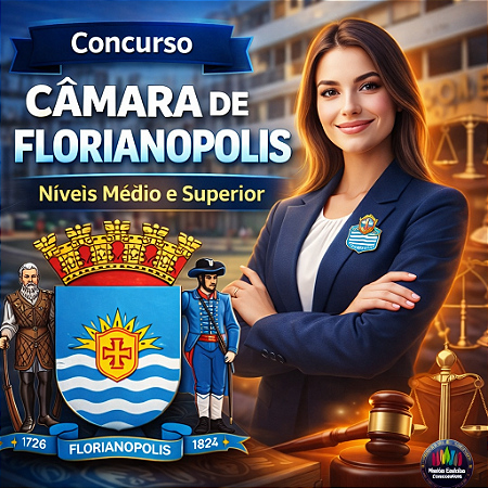 CURSO ONLINE - CÂMARA DE FLORIANÓPOLIS - CARGO : PROCURADOR (( EDITAL AUTORIZADO ))