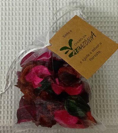 Sachê de Flores e Folhas Secas Aromatizadas