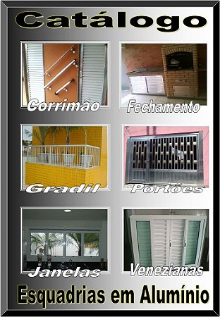 CATALOGO DE ESQUADRIAS DE ALUMINIO