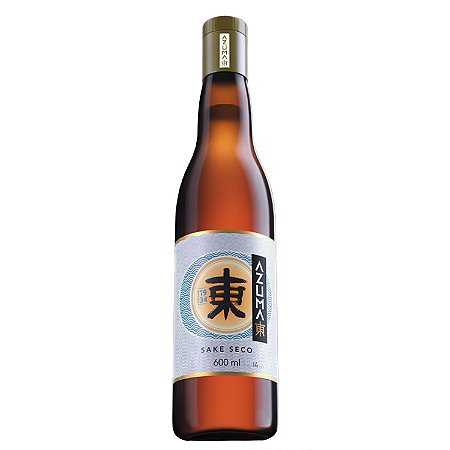 SAQUÊ NACIONAL AZUMA KIRIN SECO - 600ml - Miki Produtos Orientais