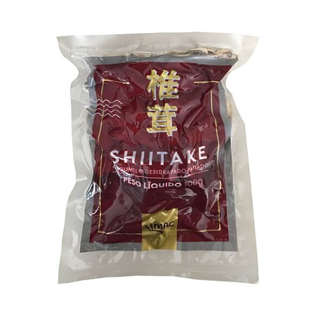 Cogumelo Shiitake Desidratado Fatiado 100g - Mac