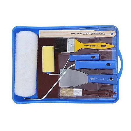 Kit para Pintura Prática (rolo 23cm + bandeja) - Outlet das Tintas