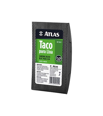 Taco Para Lixa De Borracha