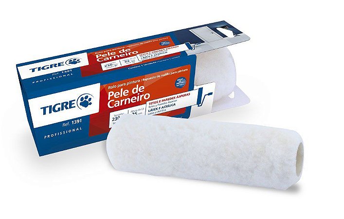 Rolo de Lã de Carneiro Premium 1391 Tigre