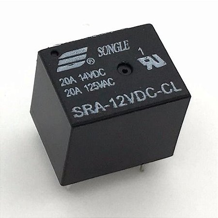 RELE T74 DC-12V 5T 20A 125V (2985)