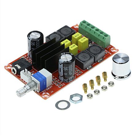 AMPLIFICADOR DIGITAL 2 CANAIS XH-M189 TDA3116D2 12-24V 2*50W