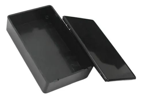 CAIXA PLASTICA DE CIRCUITOS 100*60*25MM PRETA