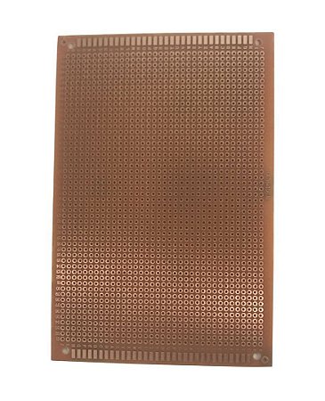 PLACA DE CIRCUITO PERFURADA FACE SIMPLES 10X15CM