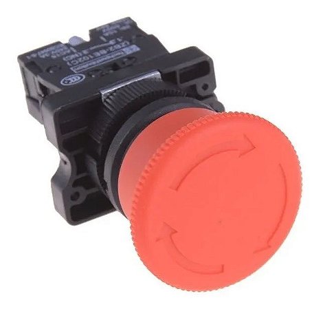 BOTAO DE EMERGENCIA VERMELHO 22mm XB2  - XB2-642