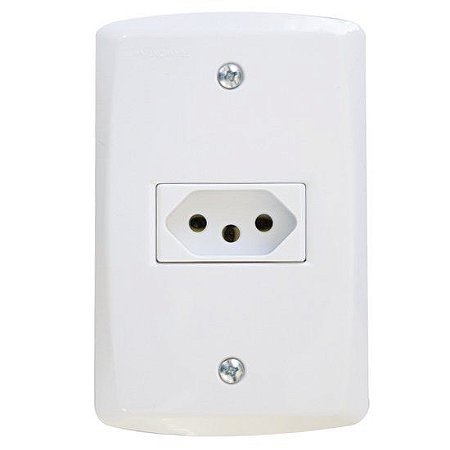 TOMADA 4X2 SIMPLES 2P+T 20A