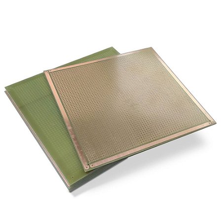 PLACA FENOLITE 15X15 FURADA PD5 ILHA