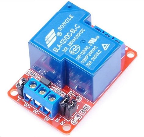 MODULO RELE 12V 30A 1 CANAL