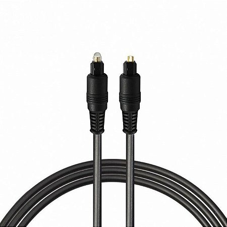 CABO OPTICO TOSLINK PARA AUDIO DIGITAL 2 METROS OD4.0 EXBOM - CBX-OAG20