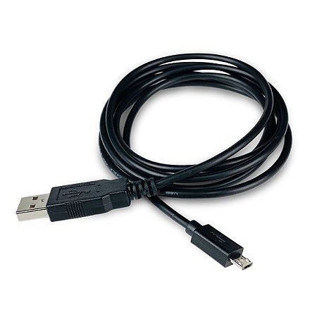 CABO USB A MACHO X MICRO USB B MACHO PRETO 1,8M