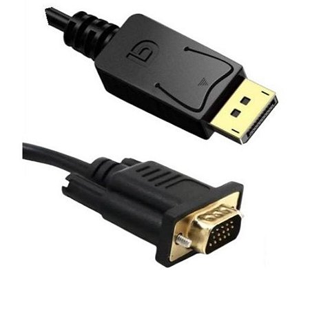 CABO DISPLAYPORT PARA VGA 1,80M - REF: AT-DP-VGA