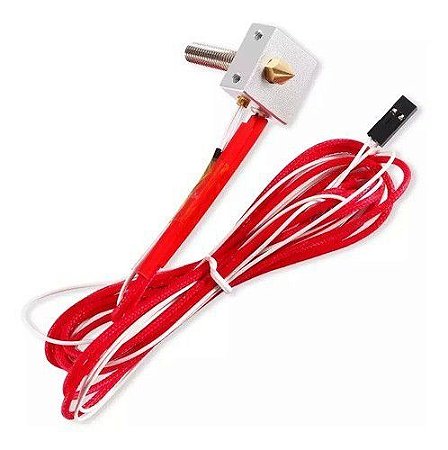 CONJUNTO EXTRUSORA FINAL MK8 GARGANTA 30MM