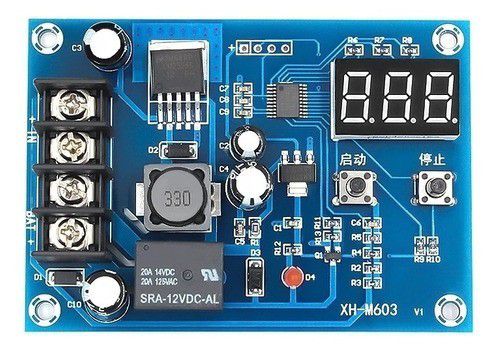 CONTROLE DE CARGA DE BATERIA 12-24V XH-M603