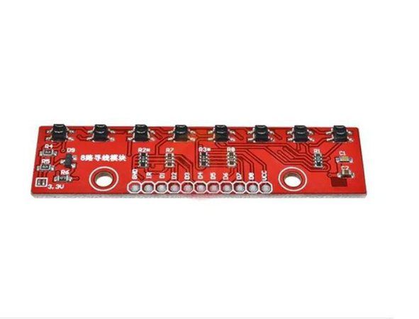 MODULO SEGUIDOR DE LINHA INFRAVERMELHO 8 CANAIS