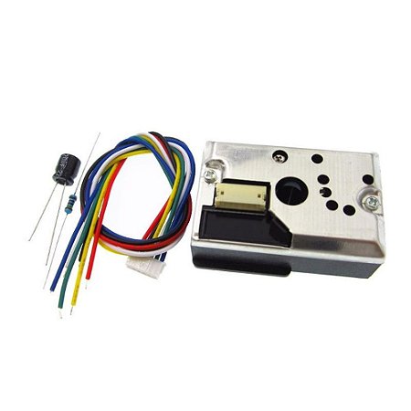 SENSOR OPTICO DE POEIRA E FUMACA GP2Y1014AU0F
