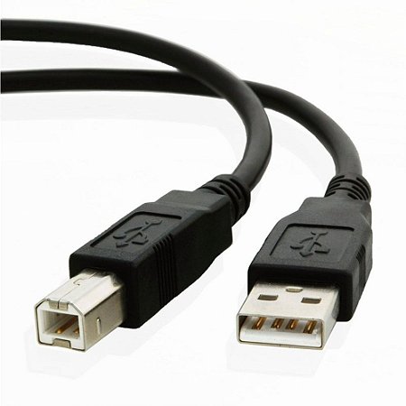CABO USB A MACHO/B MACHO-2.0 PRETO-2MT