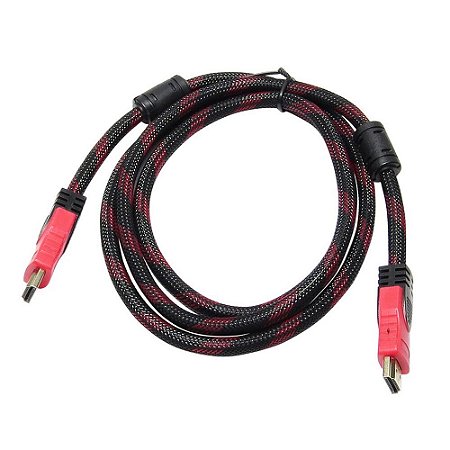 CABO HDMI PARA HDMI EM MALHA 1.5 METROS KNUP