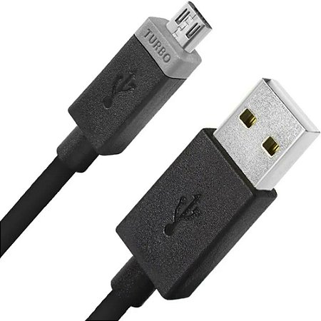 CABO DE DADOS V8 TURBO USB COM 1 METRO - KAP-318-V8
