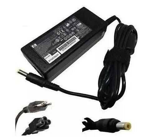 Carregador Fonte Notebook Hp 18.5v 3.5a Pino Fino Kp-513a