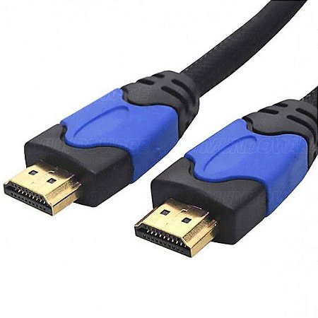 CABO HDMI 3 METROS VERSAO 1.4 COM MALHA E FILTRO EXBOM - CBX-H30CM