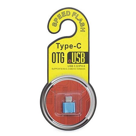 ADAPTADOR OTG + USB PARA TYPE C SPEED FLASH - YHL-T9