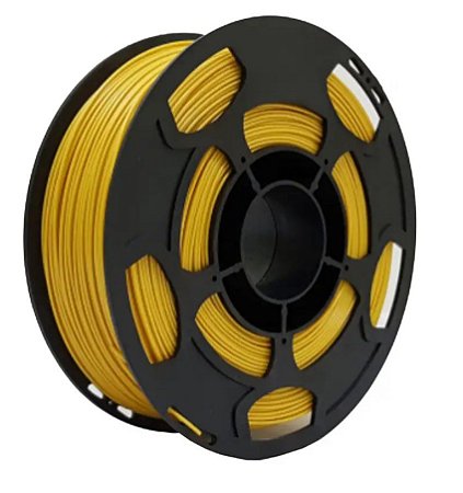 FILAMENTO ABS 1,75 MM DOURADO 1KG PARA IMPRESSORA 3D