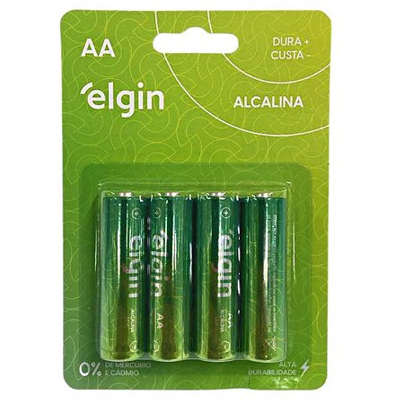 PILHA ALCALINA AAA BLISTER COM 4 PECAS