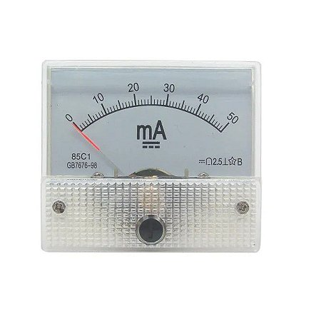 AMPERIMETRO ANALOGICO 85C1 0 A 50mA