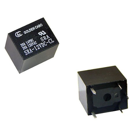 RELE AUTOMOTIVO SRA-CL 5 TERM 12V 20A