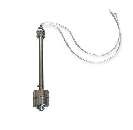 CHAVE BOIA NIVEL DE LIQUIDOS EM ACO INOX 150MM DE COMPRIMENTO