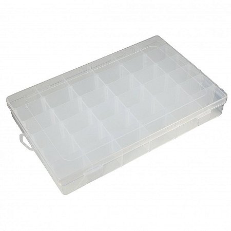 CAIXA PLASTICA 36 DIVISORIAS 27*17*4MM