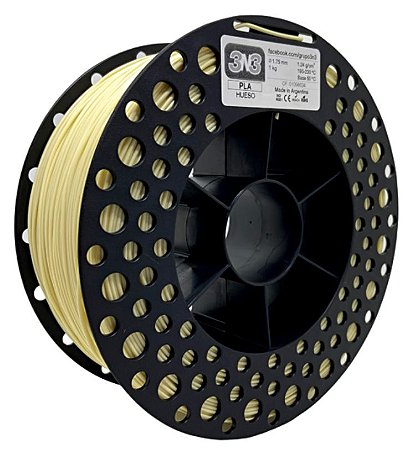 Filamento PLA 3N3 1.75mm 1KG Osso